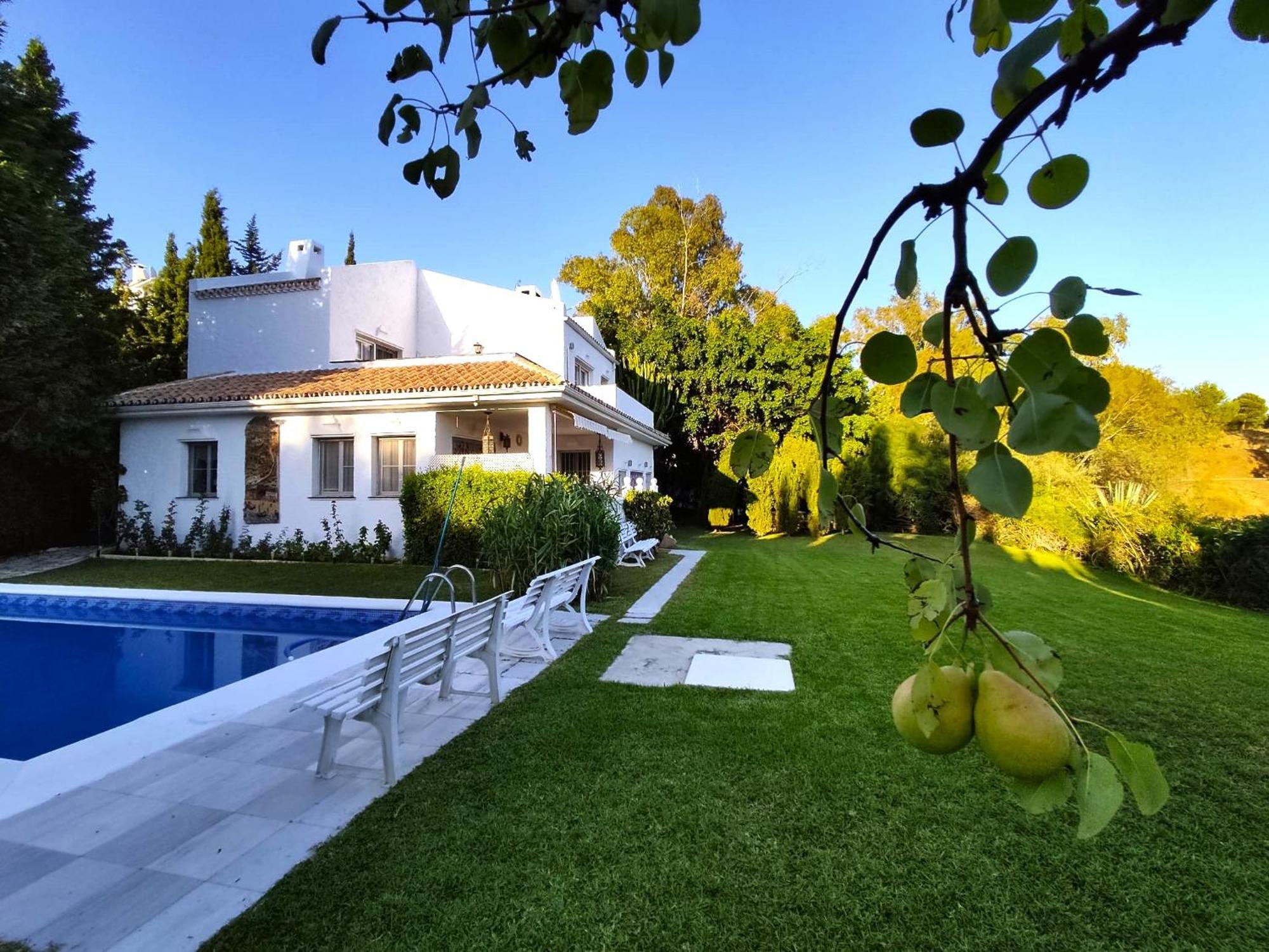 Holiday Villa In 10 Min From Fuengirola Beach With Sea Views Pool Bbq Parking Wifi Aircon Big Garden Mijas Eksteriør bilde